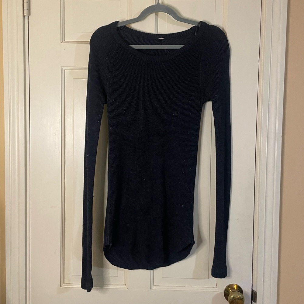 Lululemon Cabin Yogi Long Sleeve Tunic Sweater Gray Size Small/2
